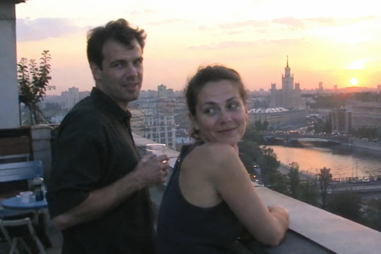 Свидание на крыше в Москве